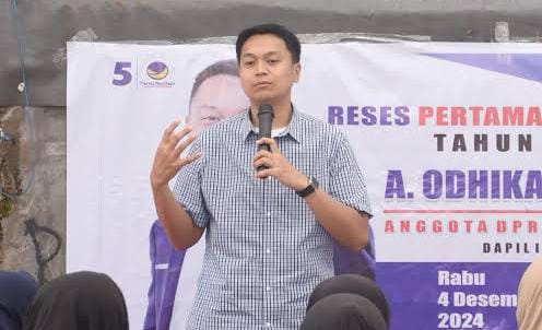 IMG-20250517-WA0257 FOTO: Anggota DPRD Kota Makassar, Andi Odhika Cakra Satriawan. (Istimewa)