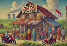 Koperasi Merah Putih di Sulsel, Sekdaprov Ungkap Baru 7 Kabupaten Merampungkan Proses Pembentukan FOTO: Ilustrasi Koperasi Merah Putih (istimewa)