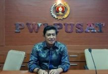Kongres PWI di Bandung, Zulkifli Gani Ottoh Ketua SC FOTO: Zulkifli Gani Ottoh, Sekretaris Dewan Kehormatan PWI. (Istimewa)