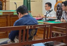 Soal Prapid Rahmadi, Jawaban Ahli Kurang Spesifik FOTO: Suasana sidang Praperadilan di Pengadilan Negeri Medan