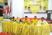 Bikin Gaduh Jelang Musda, Nirwan Copot Sepihak Sekretaris Golkar Bulukumba FOTO: Rapat pleno DPD II Partai Golkar Kabupaten Bulukumba yang digelar pada Selasa, 27 Mei 2025. (Istimewa)