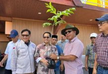 Sukses di Sektor Pertanian, Unhas Lakukan Penjajakan Kerjasama Strategis dengan Pemkab Bulukumba FOTO: Bupati Bulukumba saat menerima kedatangan Rektor Universitas Hasanuddin Prof. Dr. Jamaluddin Jompa, M.Sc., bersama jajaran Majelis Wali Amanat (MWA) dan Senat Akademik Unhas di Amaly Farm di Mannanti, Kabupaten Sinjai. Kamis (29/5/2025). (Istimewa)