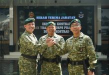 Peringatan Hari Lahir Pancasila 2025: TNI Teguhkan Komitmen dan Kesetiaan kepada Ideologi Negara FOTO: Presiden Republik Indonesia, Prabowo Subianto, selaku Inspektur Upacara di Gedung Pancasila, Kementerian Luar Negeri, Jakarta, Senin (2/6/2025).