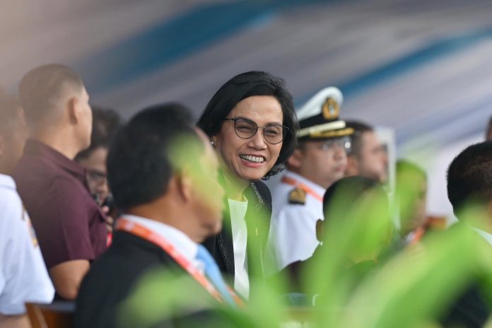 FB_IMG_1749743175771 FOTO: Menteri Keuangan (Menkeu) Sri Mulyani Indrawati berkesempatan hadir dalam pembukaan Indo Defence Expo & Forum tahun 2025. (Properti via Facebook Sri Mulyani)