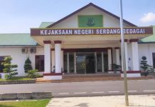 Nasabah, Pensi dan PC Masuk Penjara, Pejabat Bank Lainnya Masih Melenggang FOTO: Kantor Kejaksaan Negeri Serdang, Sumatera Utara.