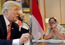 15 Menit, ini Percakapan Presiden Prabowo dan Donald Trump via Telepon FOTO: Presiden Republik Indonesia ke 8, Prabowo Subianto menerima panggilan telepon dari Presiden Amerika Serikat (AS) Donald Trump pada Kamis (12/6/2025) malam. (Properti via Facebook Prabowo Subianto)