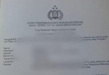 Oknum Polisi di Polres Pelabuhan Makassar Diadukan ke Propam Polda Sulsel, Dugaan KDRT FOTO: Surat Penerimaan Surat Pengaduan Propam Nomor: SPSP2/115/VI/2025/SUBBAGYA