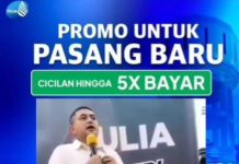 Janjinya Gratis, Faktanya Dicicil 5 Kali, KNPI Makassar: Ini Baru Bunyi – Bunyian FOTO: Tangkapan layar dari media sosial tiktok