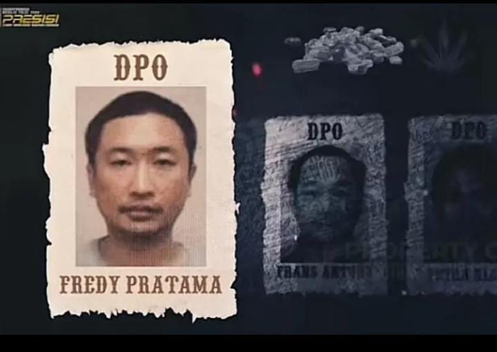 FOTO: Fredy Pratama yang masih buron ini punya predikat gembong narkoba terbesar di Indonesia. Kini dia dalam daftar DPO.(Sumeks.co)