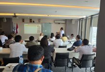 APINDO Bahas Strategi Meningkatkan Ekonomi Sumut FOTO: DPP APINDO Sumatera Utara menggelar Focus Group Discussion (FGD) Selasa (24/6) di Theater Room DPP APINDO Sumut, Gedung Jati Junction Lantai 25, Jalan Perintis Kemerdekaan, Medan Timur.