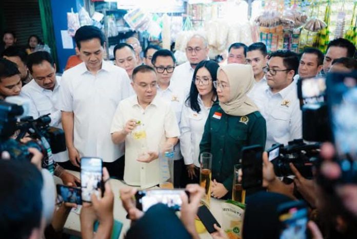 FOTO: Wakil Ketua DPR RI Sufmi Dasco Ahmad saat menemui wartawan dalam kesempatan lainnya (Properti via Facebook Sufmi Dasco Ahmad)