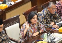 Pemerintah dan Komisi XI DPR ini Yang Dibahas FOTO: Menteri Keuangan Sri Mulyani saat rapat kerja dengan Komisi XI DPR RI. (Properti via Facebook)