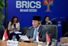 Hadiri KTT BRICS 2025, Presiden Prabowo Tegaskan Posisi Strategis Indonesia di Kancah Global FOTO: Presiden Prabowo Hadiri KTT BRICS 2025 yang digelar di Rio de Janeiro, Brasil, Sejak Minggu (06/07/2025). (Sumber: BPMI Setpres)