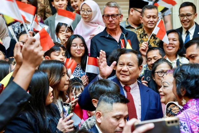 FB_IMG_1752378482288 FOTO: Presiden Prabowo Subianto Melanjutkan perjalanan lawatannya ke Kerajaan Belgia, 12 Juli 2025. (Foto: Tim Media Presiden Republik Indonesia)