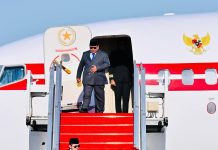 Presiden Prabowo Subianto Tiba di Prancis FOTO: Presiden Prabowo tiba di Paris, Prancis, pada Minggu, 13 Juli 2025, pukul 18.35 waktu setempat. (Properti Seskab)