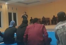 Di duga Ketua GMKI Makassar Jadi Pemateri Kelompok Separatis, BMI Ingatkan ini FOTO: Di duga Ketua GMKI Makassar, Vicky hadir sebagai pemateri di kegiatan Aliansi Mahasiswa Papua. (Istimewa)