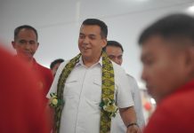Wamen IMIPAS Tinjau Unit Garmen Lapas Makassar: Dorong Produktivitas dan Pemberdayaan Warga Binaan FOTO: Wakil Menteri Imigrasi dan Pemasyarakatan (Wamen IMIPAS), Silmy Karim, melakukan kunjungan kerja ke Lapas Kelas I Makassar, Senin (01/07/25)