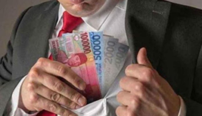 FOTO: Ilustrasi penggelapan uang. (Istimewa)