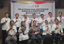 44 Dosen Unhas Direkomendasikan Kompeten Sebagai Asesor, Rektor: Asesor adalah Ujung Tombak LSP FOTO: Sebanyak 44 dosen Universitas Hasanuddin mengikuti Uji Sertifikasi Asesor Kompetensi pada Sabtu, 5 Juli 2025.