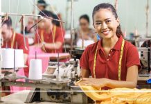 Pemerintah Kembali Salurkan Bantuan Subsidi Upah, Sebulan Rp300 Ribu FOTO: Pekerja di sektor tekstil (istimewa)
