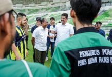 Gubernur Sumut Kunjungi Stadion Pancing atau di Siosar Jelang Liga 2 FOTO: Gubernur Sumatera Utara (Sumut), Bobby Nasution mengunjungi Stadion Pancing atau di Siosar. (Properti Pemprov Sumut)
