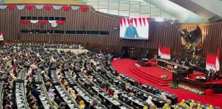 Putri Dakka dan Nessy Kalviya Bakal Dilantik Sebagai Anggota DPR RI Pengganti Antarwaktu FOTO: Sidang tahunan MPR, DPR dan DPD RI. (Properti via Facebook)