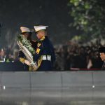 Presiden Pimpin Ziarah Nasional dan Renungan Suci di Pusatkan TMP Kalibata FOTO: Presiden Prabowo Subianto memimpin ziarah nasional dan renungan suci di Taman Makam Pahlawan (TMP) Nasional Utama Kalibata, Jakarta, pada Minggu, 17 Agustus 2025. (Seskab)