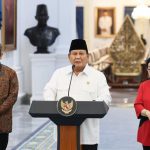 Ketum Parpol Hadir di Istana Negara, ini Penyampaian Presiden Prabowo FOTO: Presiden Prabowo Subianto usai menggelar pertemuan dengan Ketua Umum Partai Politik (Parpol) di Istana Kepresidenan, Jakarta, Minggu (31/8/2025).