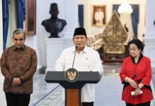 Ketum Parpol Hadir di Istana Negara, ini Penyampaian Presiden Prabowo FOTO: Presiden Prabowo Subianto usai menggelar pertemuan dengan Ketua Umum Partai Politik (Parpol) di Istana Kepresidenan, Jakarta, Minggu (31/8/2025).
