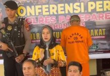 Andi Muzakkir Aqil Mengapresiasi Kinerja Kapolres Baru Parepare: “Dua Jempol untuk Penggagalan Masuknya 20 kilogram Sabu” FOTO: Anggota Komisi III DPR RI, Andi Muzakkir Aqil, melakukan kunjungan ke Mapolres Kota Parepare, Kamis (31/7/2025).