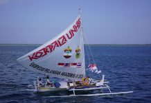 Lepas Ekspedisi Pelayaran Akademis III, Rektor Unhas: Menyusuri Jejak Maritim Nusantara FOTO: Ekspedisi Pelayaran Akademis III Korps Pecinta Alam (Korpala) Universitas Hasanuddin. (Properti Humas Unhas)