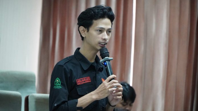 Gambar : Muhammad Alwi Nur, Ketua DEMA Saintek UIN Alauddin Makassar
