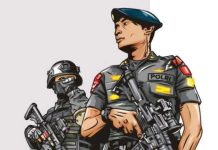 Kementerian Impas Bakal Libatkan TNI-Polri dalam Pengaman Lapas Narkoba ini Kata JAN Sulsel FOTO: Ilustrasi TNI-Polri (istimewa)