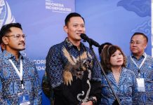 Hadiri Rakerkonas APINDO, AHY: Kita Ingin Sama-sama Melihat Indonesia 20 Tahun ke Depan FOTO: Menteri Koordinator Bidang Infrastruktur dan Pembangunan Kewilayahan, Agus Harimurti Yudhoyono atau AHY menghadiri Rapat Kerja dan Konsultasi Nasional (Rakerkonas) Asosiasi Pengusaha Indonesia (APINDO) ke-XXXIV pada Selasa (5/8/2025). (Properti AHY)