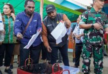 Satu Provinsi dan Dua Kabupaten Gelar PSU, Papua dan Kalteng FOTO: Panitia penyelenggaraan PSU di Provinsi Papua siap menggelar Pemilihan Suara Ulang di Provinsi Papua (Properti: Kemenko Polkam)