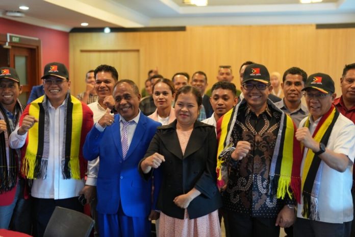 IMG-20250819-WA0278 FOTO: Bidang Akademik dan Kemahasiswaan menyelenggarakan penyambutan mahasiswa asing asal Timor Leste pada Semester Awal Tahun Akademik 2025/2026. Kegiatan berlangsung di Ruang Lounge Lantai 8, Gedung Rektorat Unhas, Kampus Tamalanrea, Selasa (19/8).