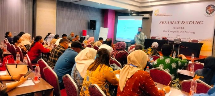 IMG-20250828-WA0134 FOTO: Kegiatan Bimbingan teknis (Bimtek) yang diadakan oleh Lembaga Management pelatihan putra dan Putri (PMPPP) sangat dinilai sebagai pembelajaran Mensejahterakan masyarakat Desa. Kamis (28/8/2025)