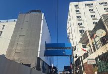 Soal Andalalin RSIA Ananda, PH: Dokumen Kami Siap Diperiksa Pihak Dinas Tata Ruang Makassar FOTO: Jembatan penyeberangan di RS Ananda Makassar. (Istimewa)