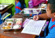 Program MBG Telan Rp 335 triliun, Ditransfer Langsung ke Dapur SPPG, Gaji Karyawan dan Ahli Gizi Lewat BGN FOTO: Salah satu sekolah di Jakarta Timur, SD Negeri 05 Jati dan TK Negeri 02, Rawamangun, bagian dari penerima Program Makan Bergizi Gratis (MBG). (Properti Seskab)