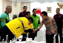 Dari 8 Ojol Temui Wapres, SPAI Hanya Kenal Pengemudi Ojek Online Berjaket Maxim FOTO: Wakil Presiden Gibran Rakabuming Raka menerima dan berdialog dengan perwakilan pengemudi ojek online (ojol) di Istana Wakil Presiden, Jakarta, pada Minggu (31/8/2025). (Foto: Antara)