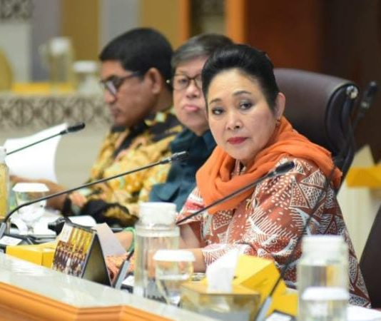 Titiek Pertanyakan Keabsahan Permenhut, Diteken Saat Menhut Berada di Luar Negeri FOTO: Ketua Komisi IV DPR RI Titiek Soeharto. (Properti milik DPP Partai Gerindra)