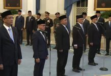 LASKAR Sulsel: Reshuffle Kabinet Harus Berorientasi pada Kepentingan Rakyat, Bukan Sekadar Bagi Jabatan FOTO: Pelantikan dan pengambilan sumpah jabatan menteri oleh Presiden Prabowo Subianto di Istana Negara, Senin, 8 September 2025. (Dok/JawaPos.com)