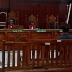 Pledoi Terdakwa Korupsi ADD Padangsidimpuan Ungkap Peran Pj. Walikota dan Oknum JPU FOTO: Sidang lanjutan perkara dugaan korupsi alokasi dana desa (ADD) Kota Padangsidimpuan dengan terdakwa mantan Kepala Dinas Pemberdayaan Masyarakat dan Desa (PMD) Padangsidimpuan, Ismail Fahmi Siregar di Ruang Sidang Utama Pengadilan Tipikor Medan, Selasa (10/9/2025).