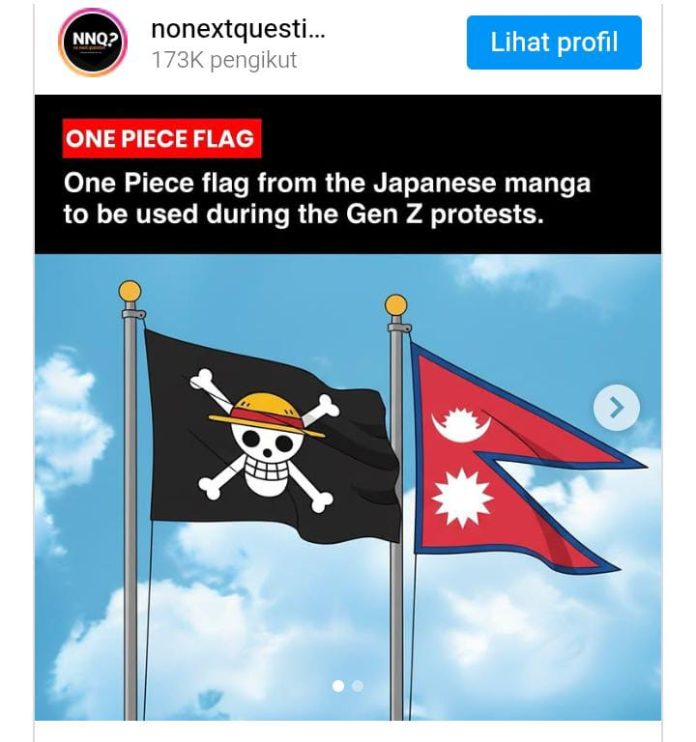 FOTO: Tangkapan layar dari akun instagram @nonextquestion