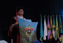 Unhas Rayakan Dies ke-69 dengan Gebrakan Enam Program Unggulan FOTO: Rektor Unhas Prof. Dr. Ir. Jamaluddin Jompa, M.Sc., memaparkan sejumlah capaian Unhas dalam berbagai bidang. Kegiatan berlangsung mulai pukul 08.30 Wita di Baruga A.P Pettarani, Kampus Unhas Tamalanrea, Makassar, Sabtu (13/09).