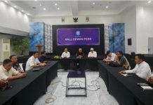 Ini Susunan Lengkap Pengurus PWI Pusat Periode 2025-2030: ‘Kabinet Persatuan’ FOTO: Rapat Koordinasi Pengurus PWI Pusat yang digelar di Hall Dewan Pers. (Istimewa)
