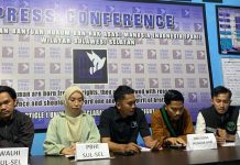 Kinerja Polri Disorot, Menguat Tuntutan Reformasi Polri Secara Total Gambar : Foto konferensi pers PBHI Sulse bersama sejumlah organisasi terkait tuntutan Reformasi Polri, di Kantor PBHI Sulse (17/09/2025)