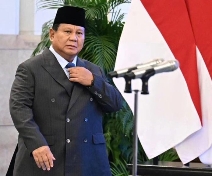 FOTO: Presiden Prabowo Subianto (Seskab)