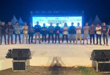 Sehati Reaksi Cepat: F8 adalah Simbol Kekuatan Budaya dan Ruang Empati Makassar FOTO: Sehati Reaksi Cepat saat berada di panggung Festival Makassar F8.
