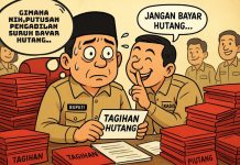 Kadis SDABMBK Deli Serdang Diduga Sengaja Tunda Bayar Utang, Putusan MA Diabaikan? FOTO: Ilustrasi Hutang Pemerintah Daerah.